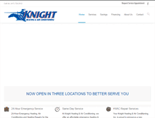Tablet Screenshot of knightheatingandac.com